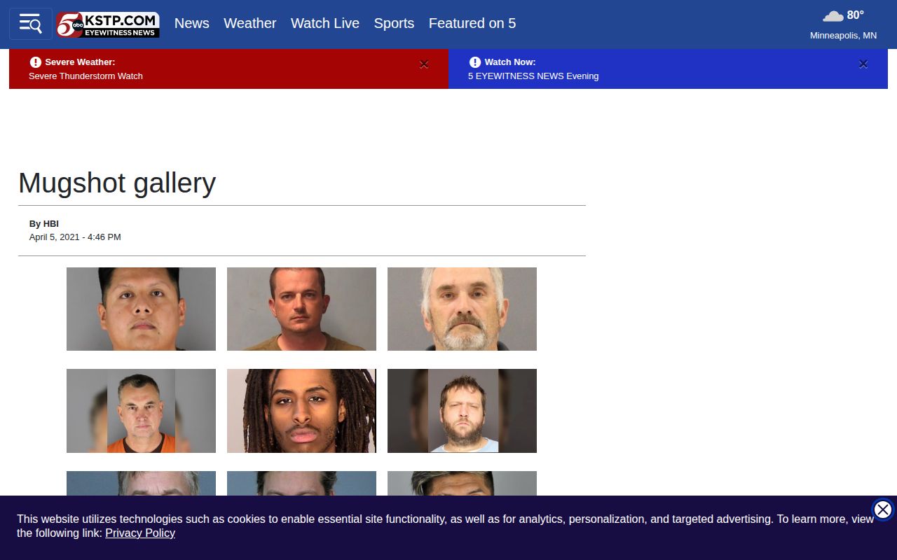 Hennepin County crime news mugshot coverage at KSTP